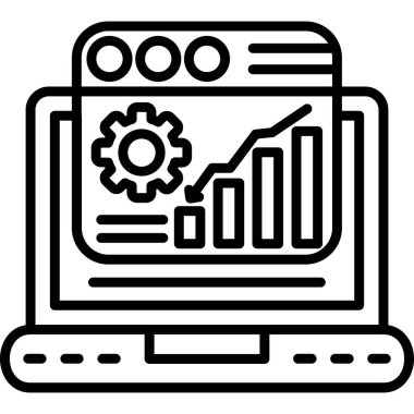 ticari analiz simgesi, özet biçimi