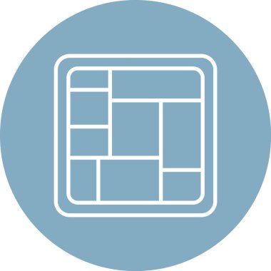 Seo simgesinin vektör illüstrasyonu