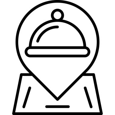 konum pin simgesi, özet biçimi