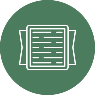 Modern eğitim ikonunun vektör illüstrasyonu