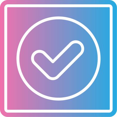 İşaretleme simgesinin vektör illüstrasyonu