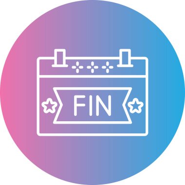 Takvim simgesi vektör illüstrasyonu