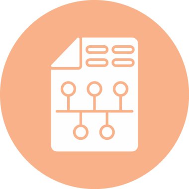 Seo simgesinin vektör illüstrasyonu