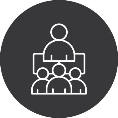 seo modern simgesinin vektör illüstrasyonu