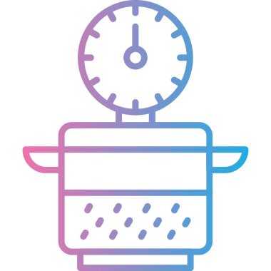 ölçek ağırlık simgesi, özet biçimi