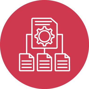 seo modern simgesinin vektör illüstrasyonu