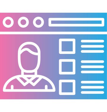 kullanıcı simgesi çizimi