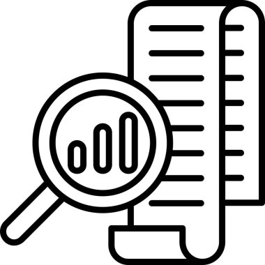 Büyüteç. vektör illüstrasyonu