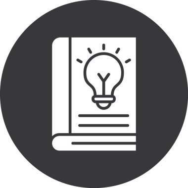 Bir fikrim var. Web simgesi basit illüstrasyon