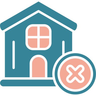 ev simgesi vektör illüstrasyonu