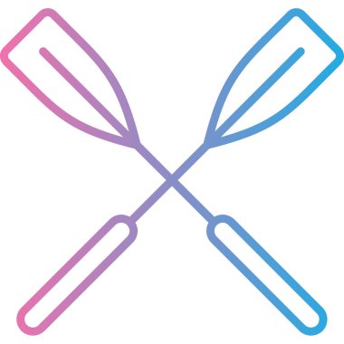 Çapraz çatal simgesi. Ağ için çapraz çatal vektör simgelerinin özet çizimi