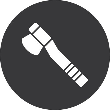 Çekiç ikonu vektör illüstrasyonu