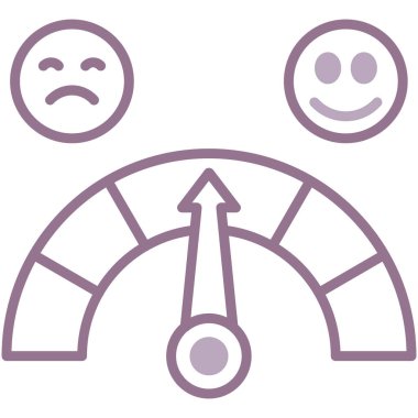 kötü gülümseme simgesi simgesi dış hat biçiminde