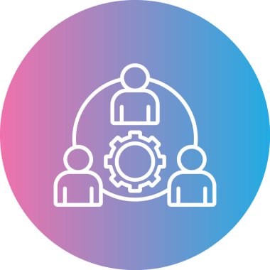 vektör insanlar simge illüstrasyonu