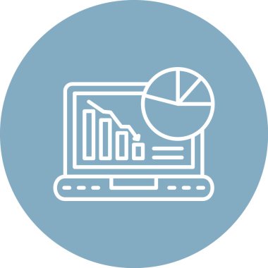 seo modern simgesinin vektör illüstrasyonu