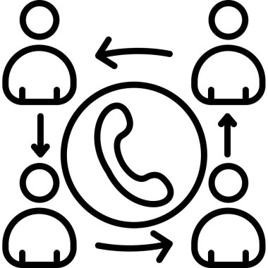 şebeke. Web simgesi basit illüstrasyon