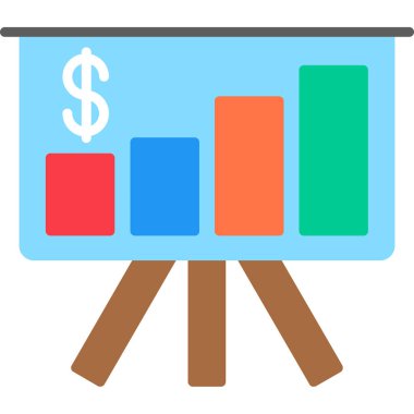 Grafik düz vektör simgesi