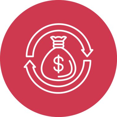 Sikke Simgesi vektör illüstrasyonu