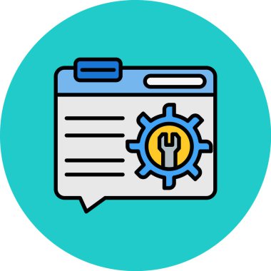 Geliştirme için web tasarım simgesi