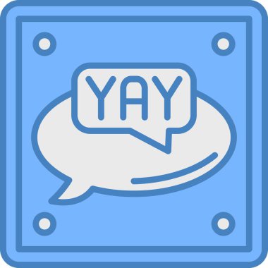 kabarcık sohbet iletişim simgesi