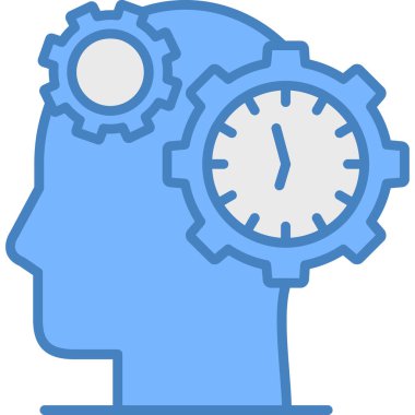 İş yönetimi ikonu. vektör illüstrasyonu