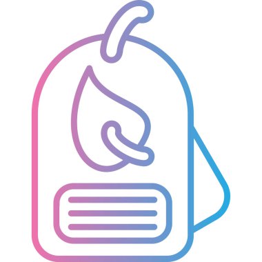 Modern simgenin vektör illüstrasyonu