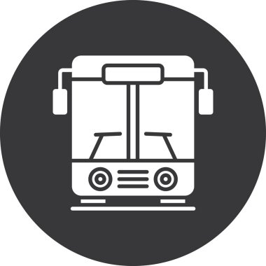 tren simgesi vektör illüstrasyonu