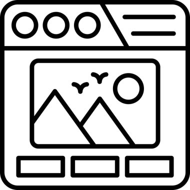 tarayıcı tasarım simgesi