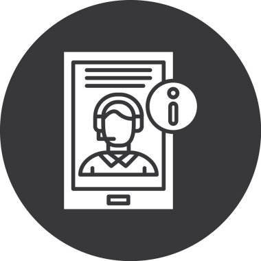 Vektör illüstrasyonu, simge ögesi arkaplanı