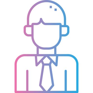 İş adamı vektör illüstrasyonu