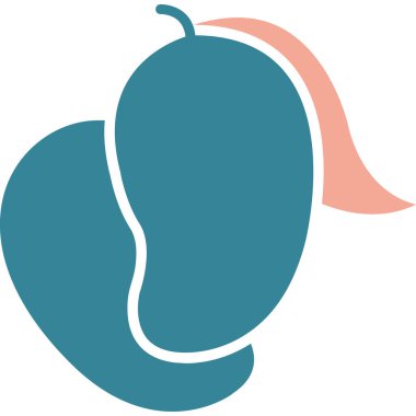 Bir armutun vektör illüstrasyonu