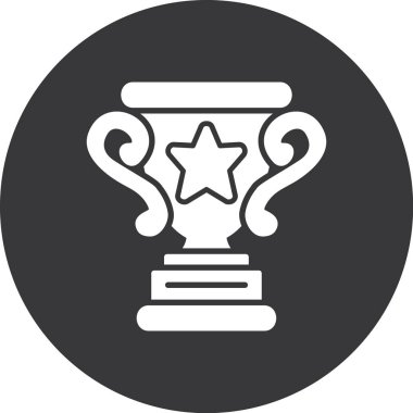 Ödül. Web simgesi basit illüstrasyon