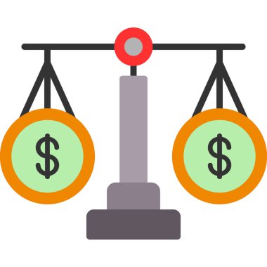 denge ölçek simgesi