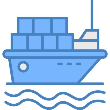 kargo gemisi. Basit tasarım