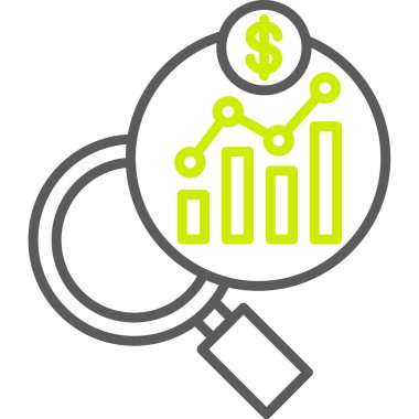 iş büyüme vektör simgesi