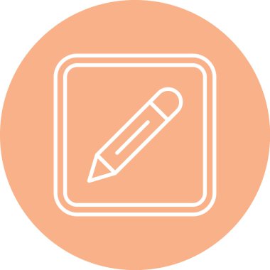 kalem simgesi vektör illüstrasyonu