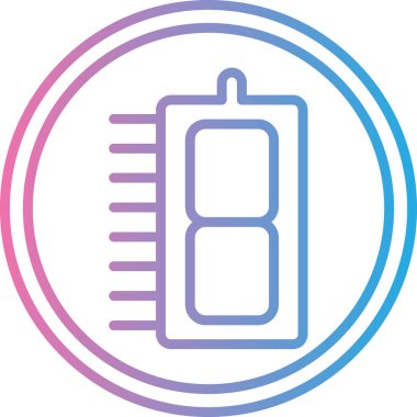 pil vektör illüstrasyonu