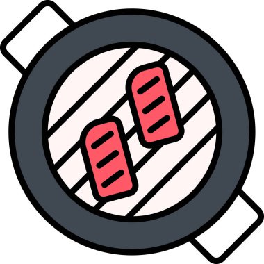 - Şeker. Web simgesi basit illüstrasyon