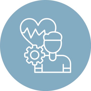 Seo simgesinin vektör illüstrasyonu