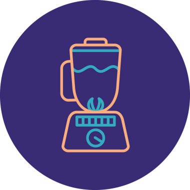 Kahve makinesi. Web simgesi basit illüstrasyon