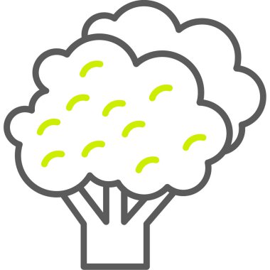 Bulut. Web simgesi basit illüstrasyon