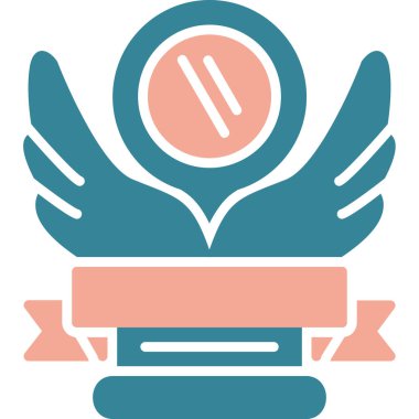 ödül rozeti modern simge, vektör illüstrasyonu