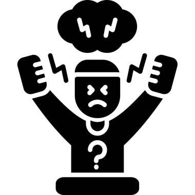 Boks. Web simgesi basit illüstrasyon