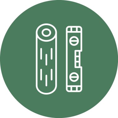 Benzersiz haplar kabartma vektör simgesi