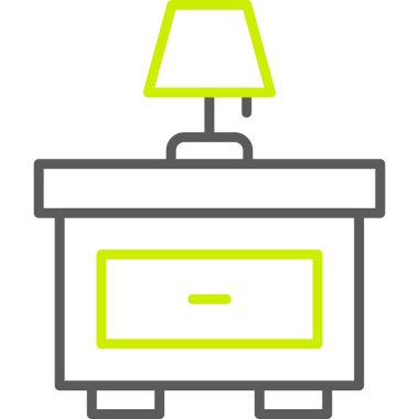 Lamba. Web simgesi basit illüstrasyon