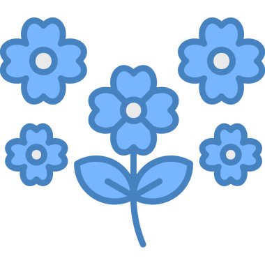 Bahar kategorisinde çiçek yaprakları simgesi