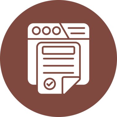 seo modern simgesinin vektör illüstrasyonu