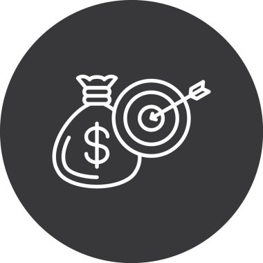 Sikke Simgesi vektör illüstrasyonu