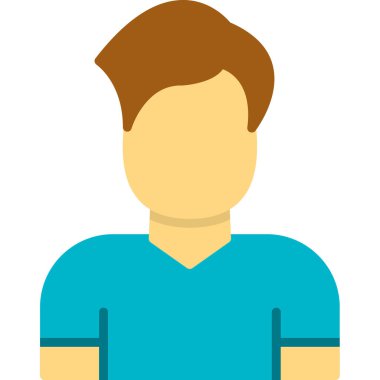 Sakallı, yüzü olmayan genç adam.