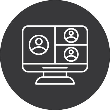 seo modern simgesinin vektör illüstrasyonu